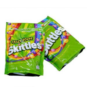 Skittles fruits sours green bag 196gm