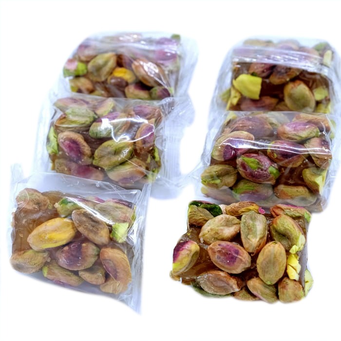 01162 حلقوم ديلوكس دائري بالفستق 250 جم - الصورة 1