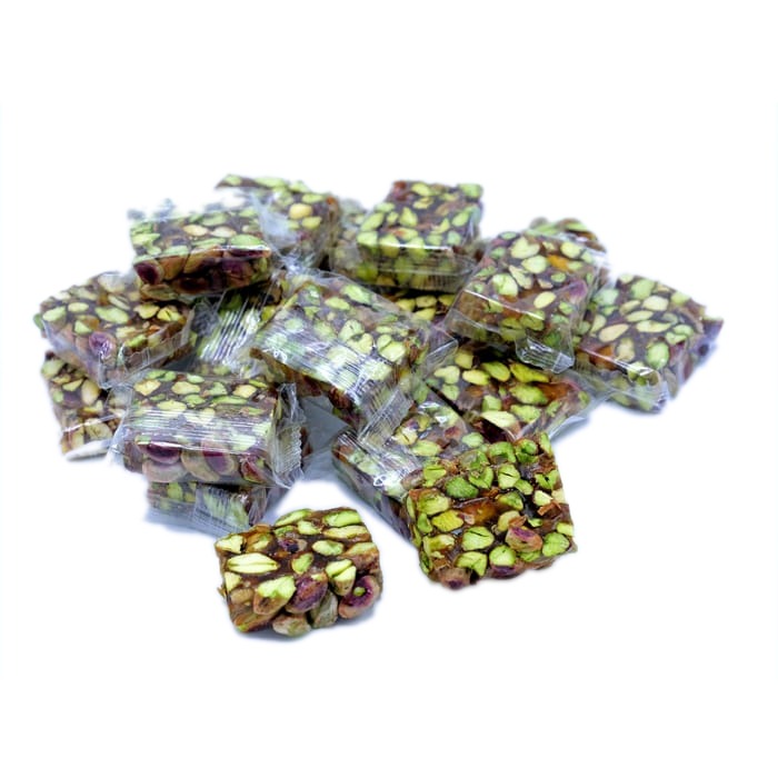 01164 حلقوم ديلوكس بالفستق مربع 250 جم - الصورة 1