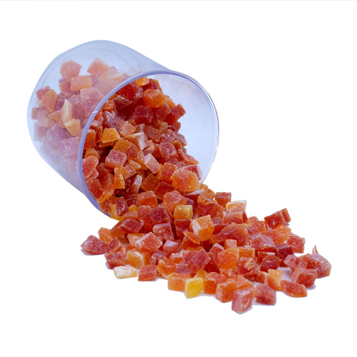 01183 بابايا مجفف قطع صغيرة بابايا قطع مجفف 250 جم - الصورة 1