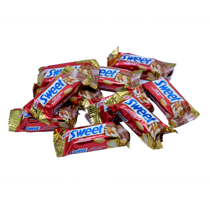 01202شكلاته سويت حليب كراميل وفول سوداني شوكولاته سويت حليب كراميل وفول سوداني 250 جرام - الصورة 1