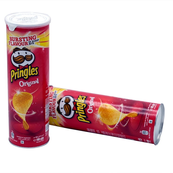 1000666برينجلز كبير اورجنال 165جم Pringles Potato original 165 gm (red) - Image 1