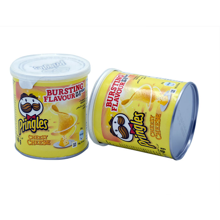 1000672برينجلز صغير اصفر بطعم الجبنه 40جم Pringles Potato chips cheesy cheese (yellow) 40g - Image 1