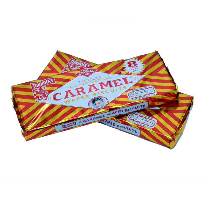 1001821ابو ولد كراميل شريط8×30جم كراميل ابو ولد بريطاني شريط 8 حبات - الصورة 1