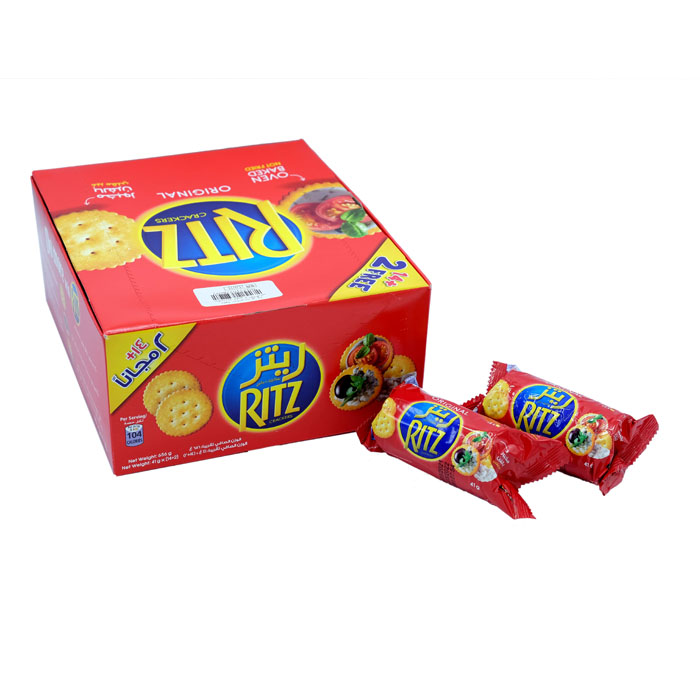 1002073بسكويت ريتز فرنسي 16قطعه Ritz biscuit French 16 pieces - Image 1
