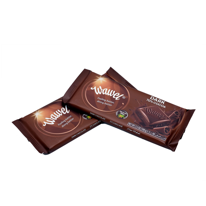 1002183شكلاته واول دارك كاكاو 100جم Chocolate wawel dark cocoa 100 gm - Image 1