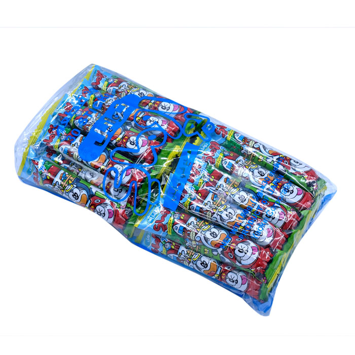 1002556جمبري اوماي ياباني توابل 30قطعه Umai Bo japanese corn puff with spice flavor 30 Pcs - Image 1