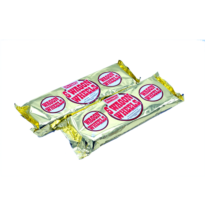 1002630وجن ويلز الذهبي 6قطعه (220جم( Wagon Wheels Gold Ribbon 6 pieces - Image 1