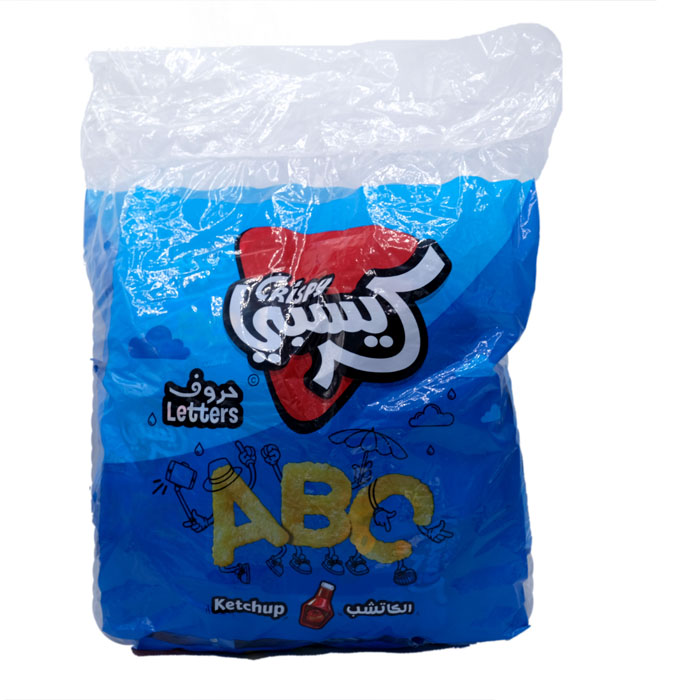 1002638جمبري حروف كرسبي كاتشب 23حبه Crispy letters with ketchup 23 PCS - Image 1