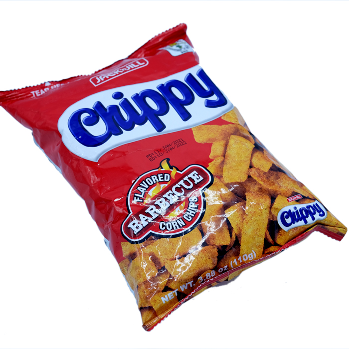 1002916جمبري فلبيني تشيبي باربكيو 110جم Chippy flavored barbecue corn chips 110 gm - Image 1