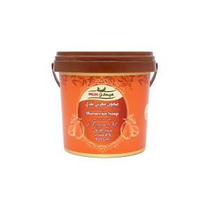 صابون مغربي بلدي بزيت الارغان والاعشاب 850 جرام من ميدلو
