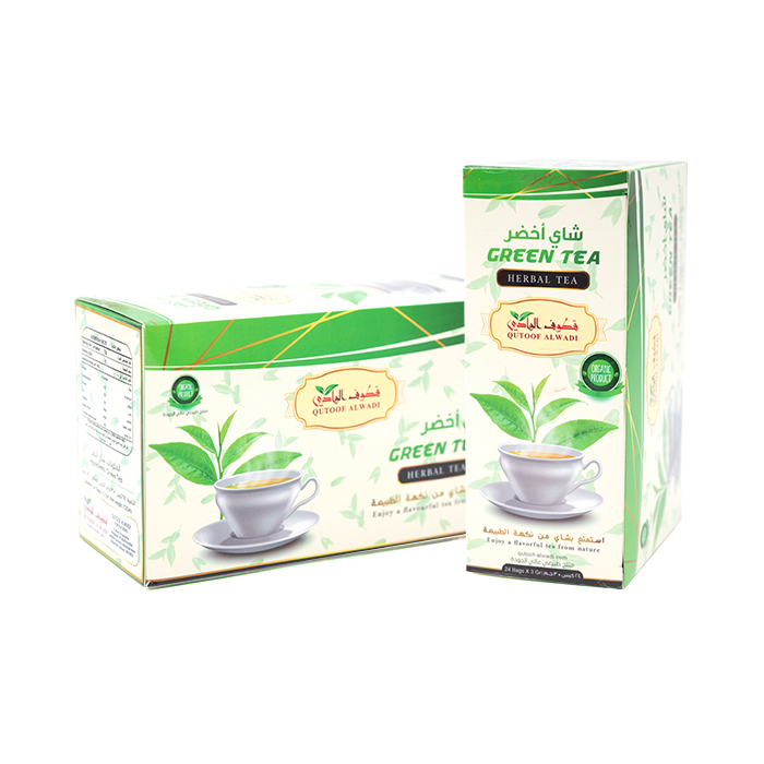 Green Tea Green Tea from Qutoof Alwadi 24 bags - Image 1