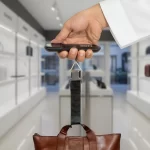 ⁦ميزان امتعة رقمي محمول من اوداس⁩ - الصورة ⁦2⁩