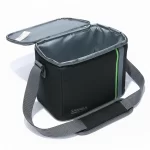 ⁦حقيبة حفظ حار وبارد مع خط جانبي باللون الاخضر⁩ - الصورة ⁦2⁩