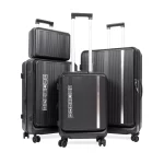 طقم شنط لون اسود 4قطع