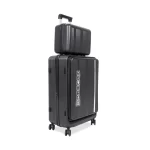 ⁦طقم شنط لون اسود 4قطع⁩ - الصورة ⁦2⁩