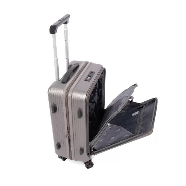 ⁦طقم شنط لون رصاصي 4قطع⁩ - الصورة ⁦4⁩