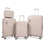 طقم شنط لون بيج 4قطع