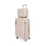 ⁦طقم شنط لون بيج 4قطع⁩ - الصورة ⁦2⁩