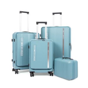 طقم شنط لون سماوي 4قطع