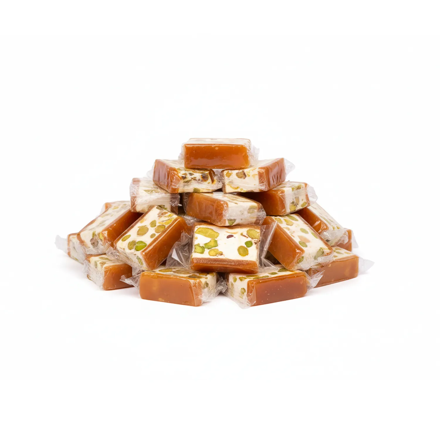 01191 حلقوم قمر الدين بالنوجا والفستق 250جم - الصورة 1