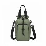 حقيبة كتف صغيرة متعددة الاستخدام لون اخضر فاتح