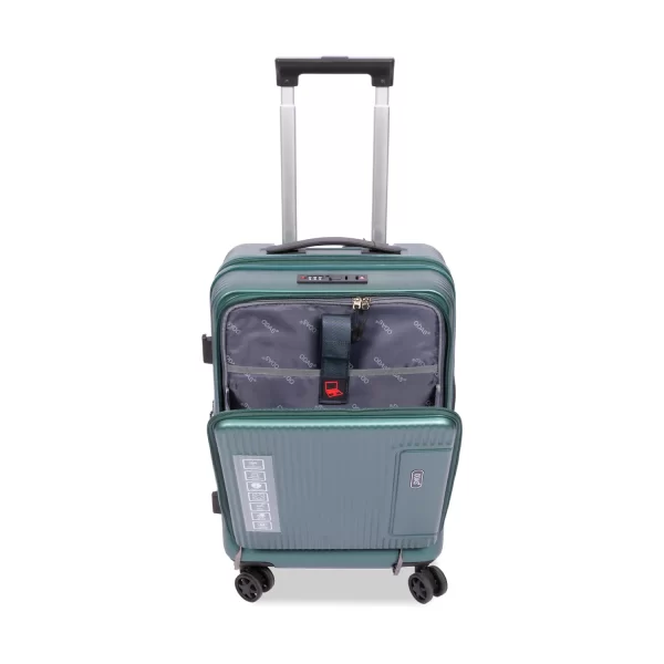 ⁦طقم شنط لون اخضر زيتي 4قطعه⁩ - الصورة ⁦4⁩