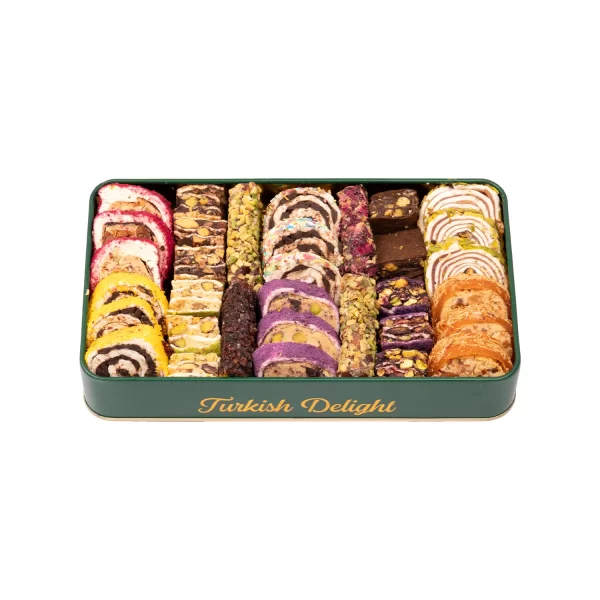 ⁦تشكيلة الحلقوم الفاخر- العلبة الخضراء (الوزن الصافي 800جم)⁩ - الصورة ⁦3⁩