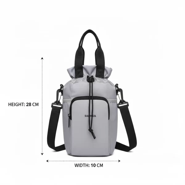 ⁦حقيبة كتف صغيرة متعددة الاستخدام لون بيج⁩ - الصورة ⁦4⁩