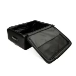 ⁦طقم شنط قماش فاخر 4 قطع لون اسود⁩ - الصورة ⁦4⁩