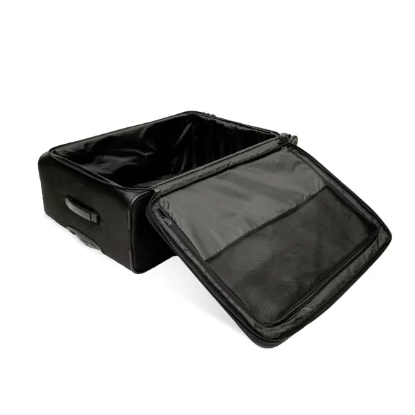 ⁦طقم شنط قماش فاخر 4 قطع لون اسود⁩ - الصورة ⁦4⁩