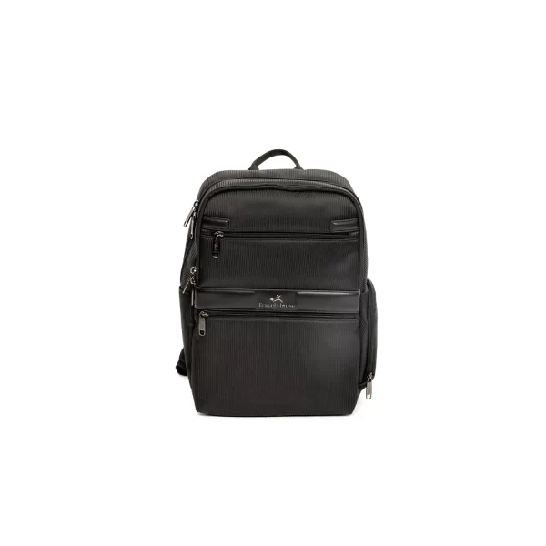 ⁦طقم شنط قماش فاخر 4 قطع لون اسود⁩ - الصورة ⁦5⁩