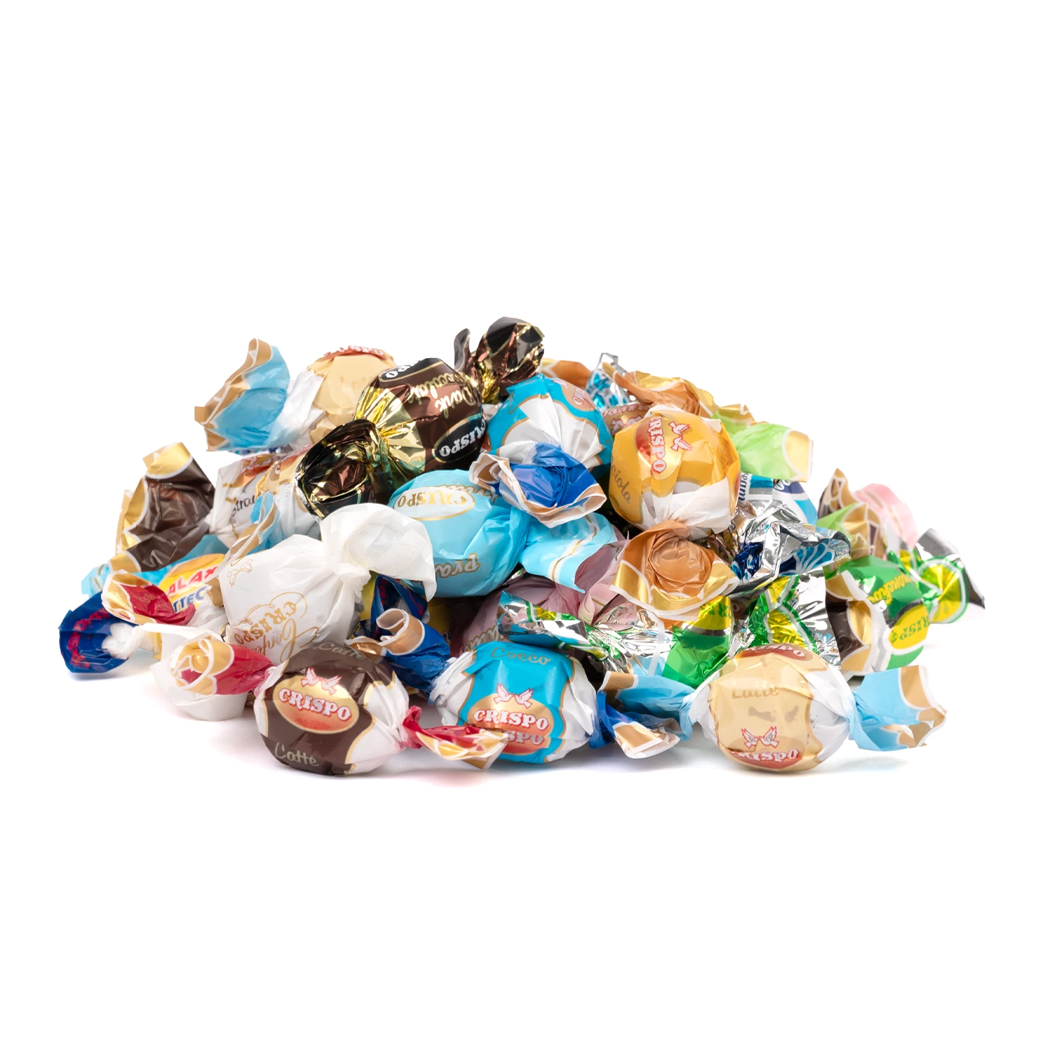 Mixed حلوى كريسبو إيطالي مشكلة 500جم – مزيج شوكولاتة وحشوات منوعة - الصورة 1