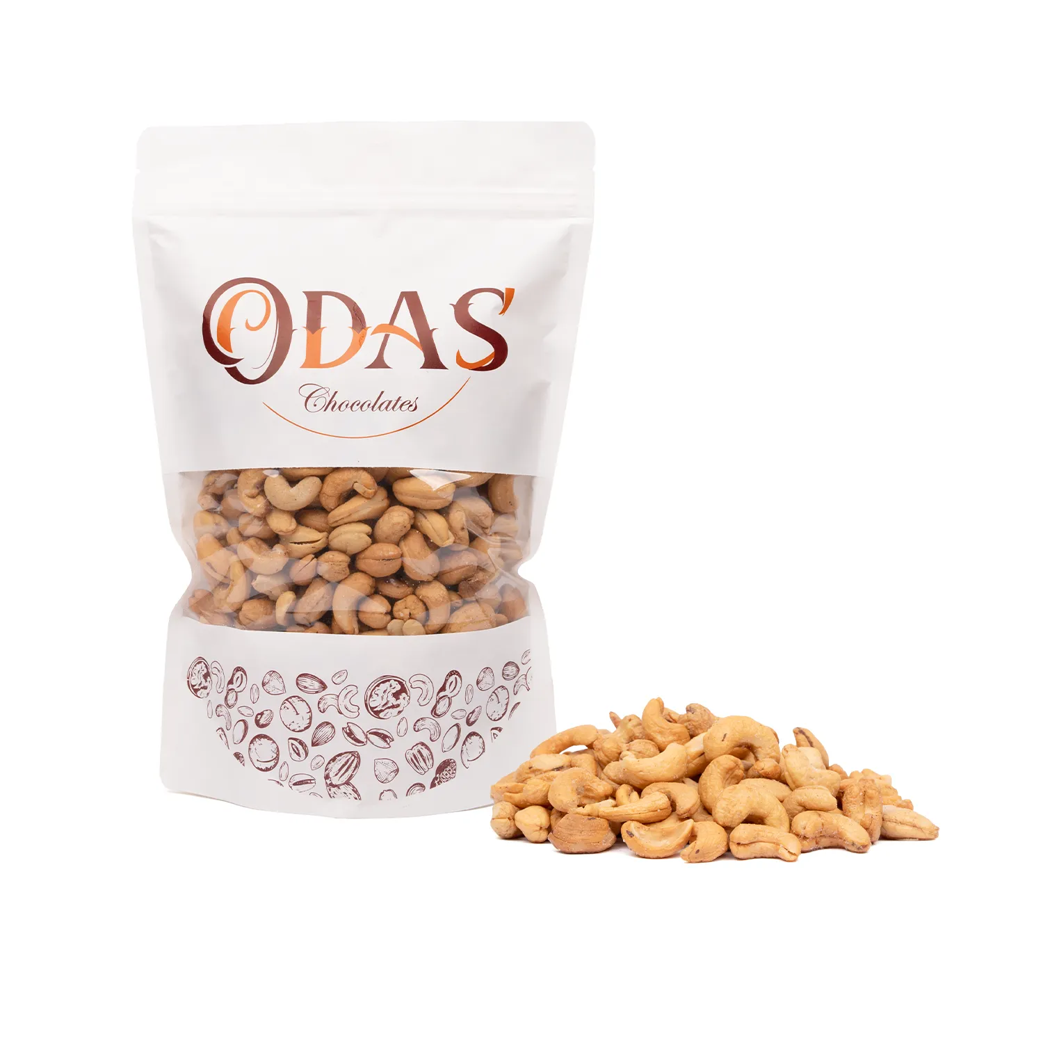 1 Kg كاجو حبة كبير مالح - الصورة 1