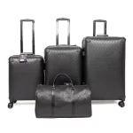 طقم شنط سفر جلد 4 قطع