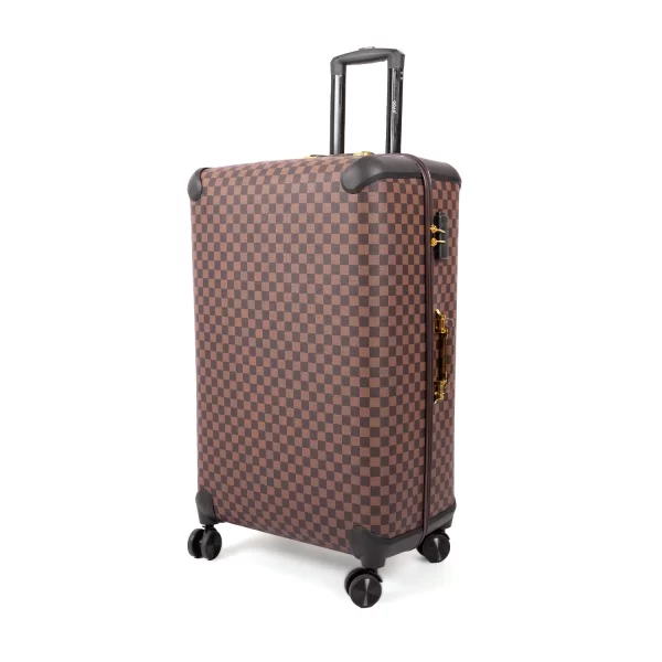 ⁦طقم شنط سفر جلد 4 قطع⁩ - الصورة ⁦2⁩